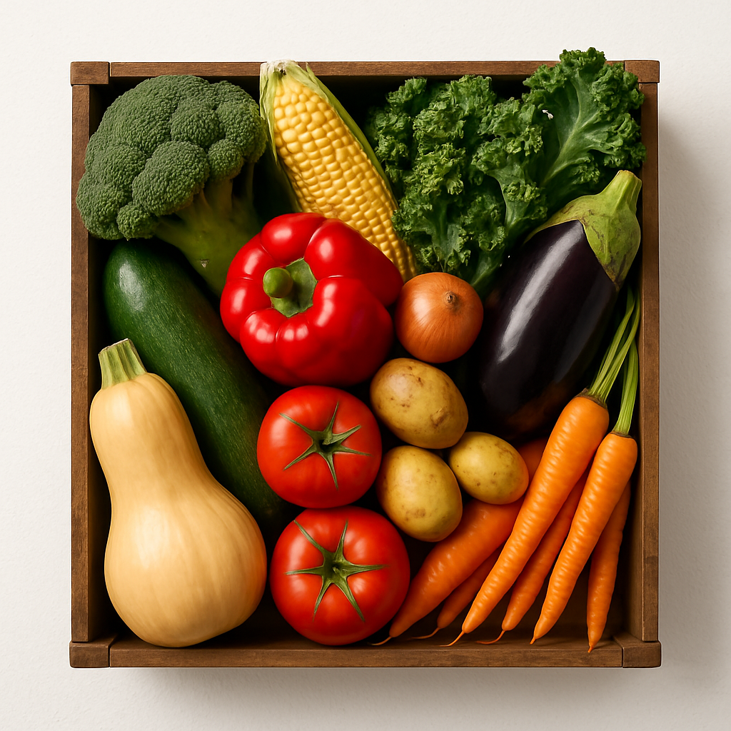 Farmer’s Choice Box of assorted seasonal vegetables