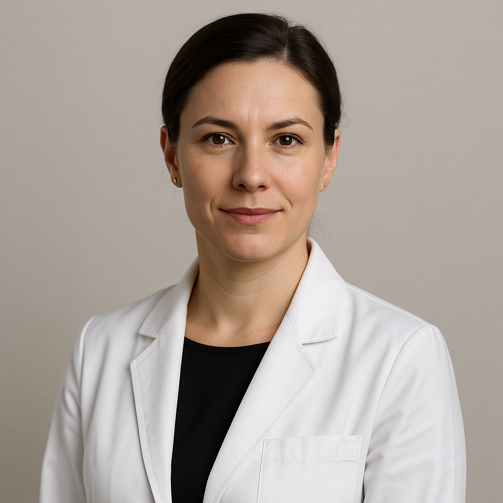 Portrait of clinic manager