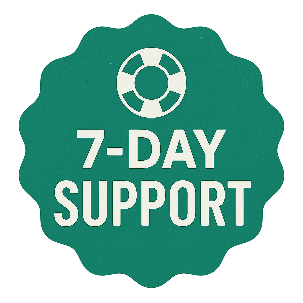 7-day support
