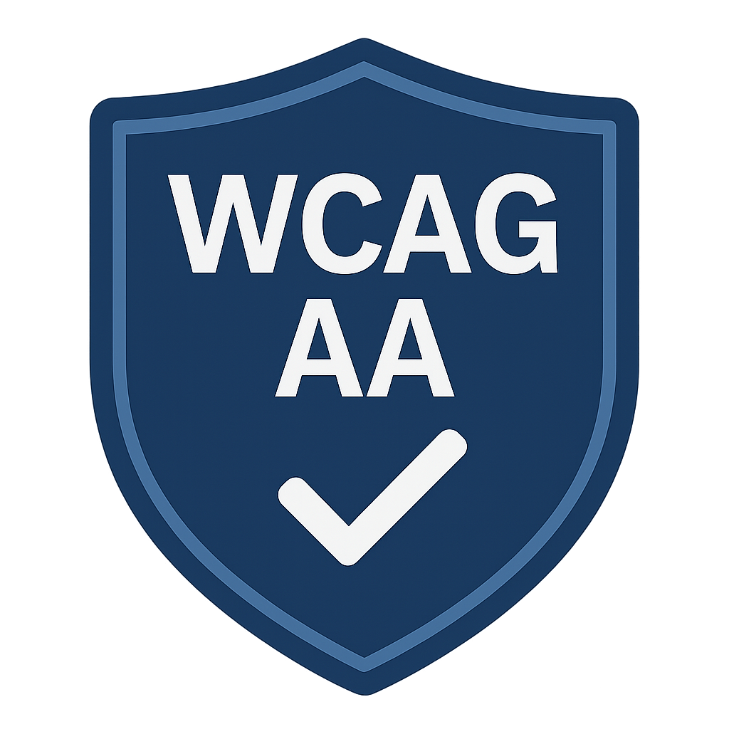 WCAG AA compliant
