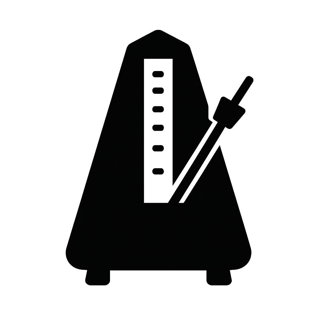 Metronome practice icon