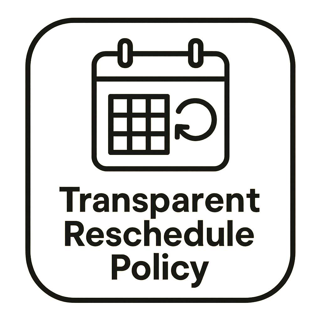 Transparent Reschedule Policy