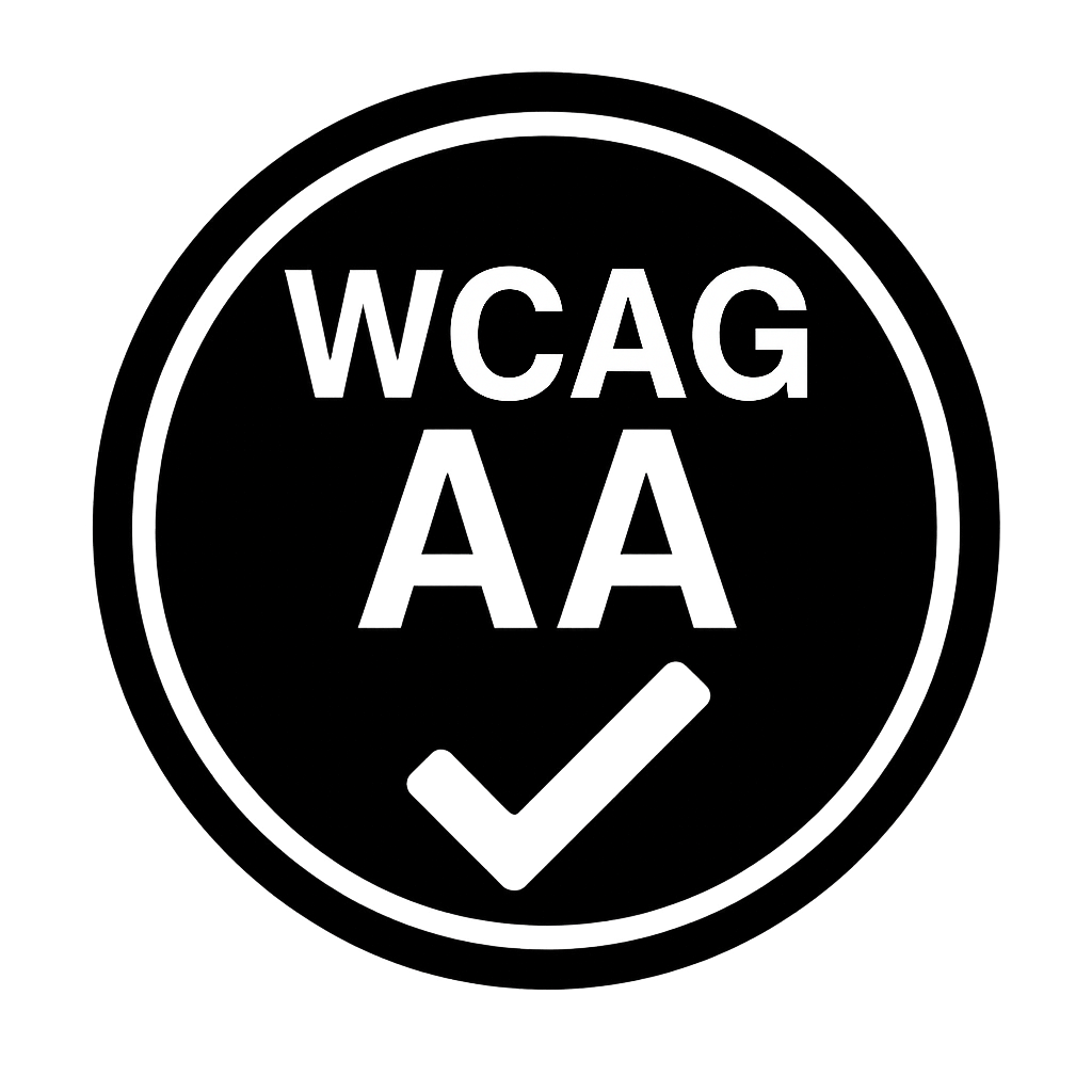 WCAG AA compliant
