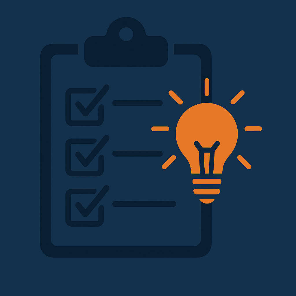 Illustration representing a quick diagnostic quiz
