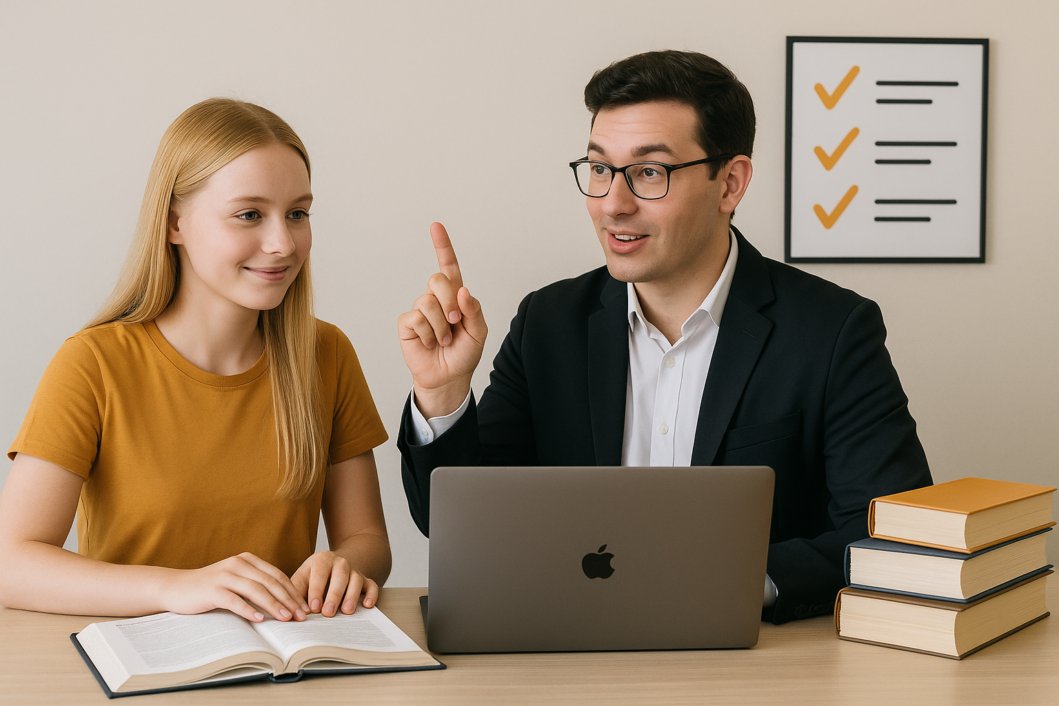 Student working with a tutor online
