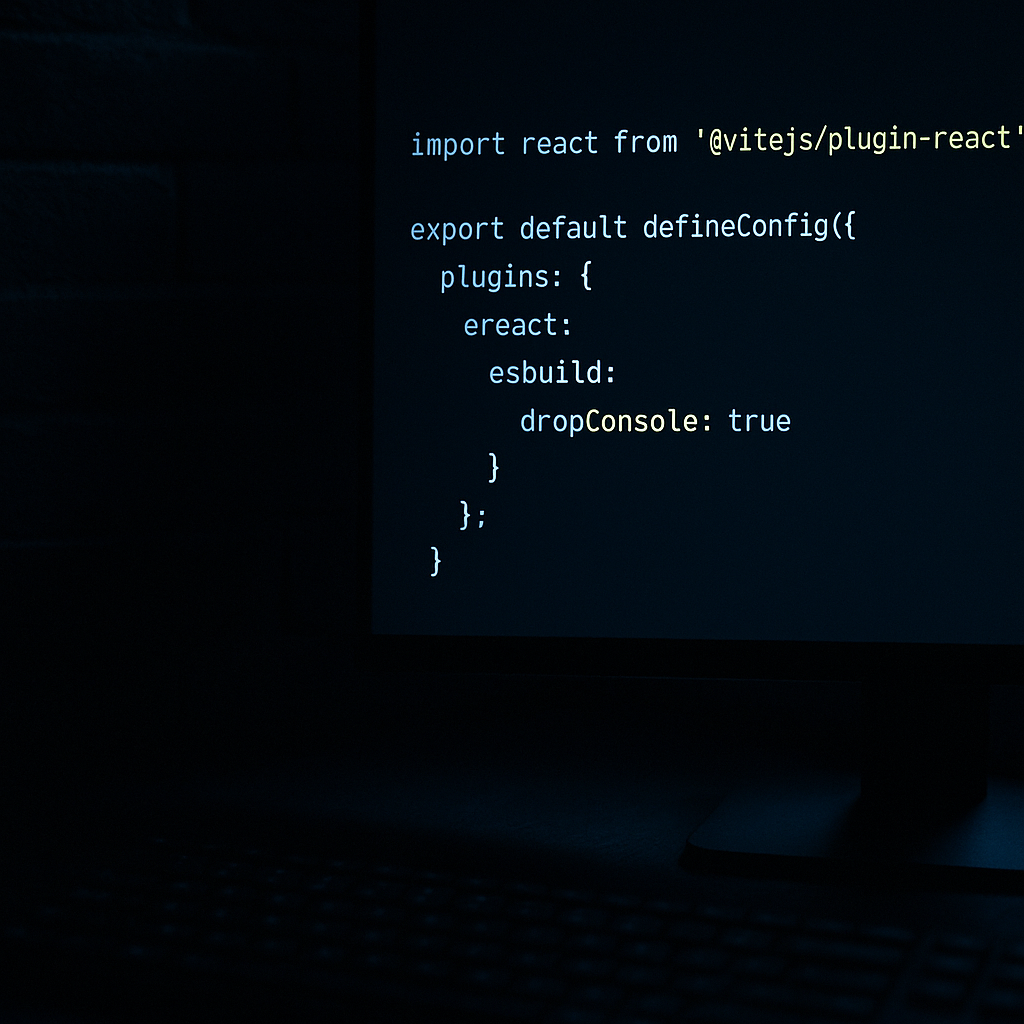 Automatically Remove console.log Statements in React with Vite’s Esbuild for Cleaner Builds!