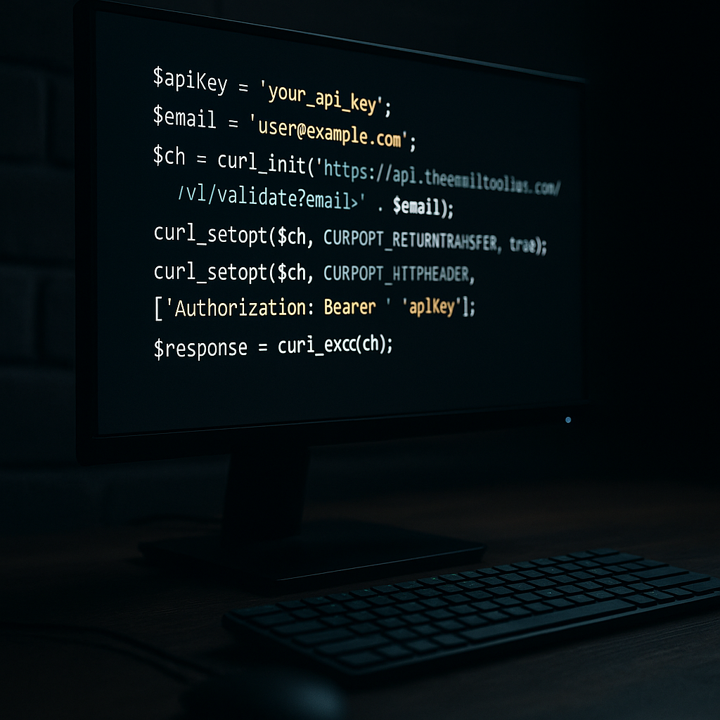 Master Email Validation with PHP & cURL: Boost Web Development with TheEmailToolbox!